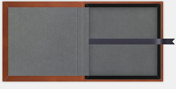 Box inside with lift ribbon